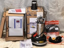 KSB Ama-Drainer A 411 ND/10 Tauchmotorpumpe+Pumpensteuerung Basic 2 Hebeanlage