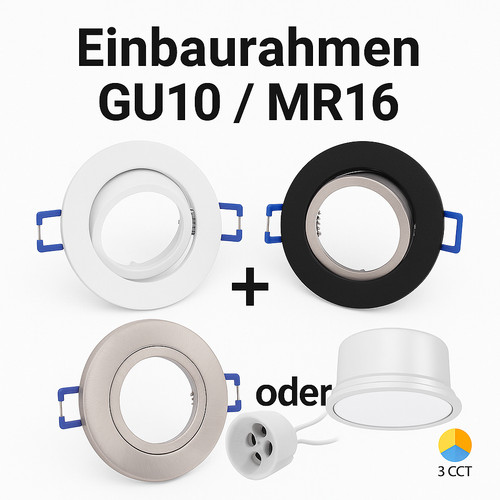 Einbaurahmen einbaustrahler - einbaurahmen,