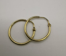 Elegant hoop earrings in 333