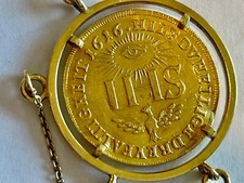 SELTENE ANTIKE MÜNZEN in ARMBAND 750 /18 KARAT GELBGOLD