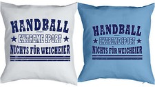 Sportler Kissen Dekokissen Handball Sportkissen Dekokissen Handballer Geschenk