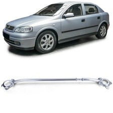 Aluminium Domstrebe vorne poliert für Opel Astra G 1998-2004