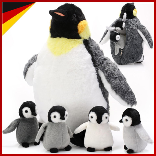 Pinguin plüsch spielzeug set - pinguin,