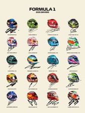 Formel 1 2025 Helm Poster - F1
