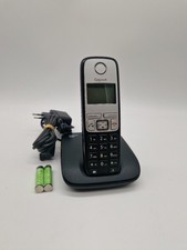 Siemens Gigaset A400 Mobilteil mit Ladeschale Telefon Haustelefon -neue Akkus-