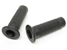 Neu! Lenker Griff Set Griffe schwarz Universal Roller Mofa Moped Mokick Scooter