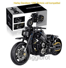 Technic Harley Davidson 1290 mit OVP + OBA als Klemmbausteine Set 586+ pcs