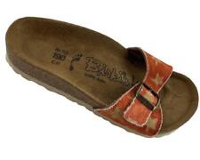 Birkis Kinder  Pantolette Canvas Orange Gr.30