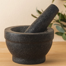 Granite Mörser und Stößel