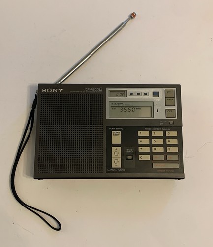 Sony icf 7600d weltempfaenger - sony, icf-7600d