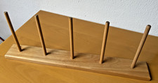 1 Holzständer  aus Buchenholz für fünf Kaspertheaterfigur