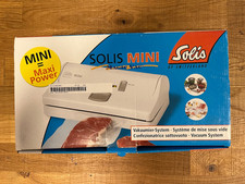 Solis Vakuumier-Gerät Folienschweißgerät gebraucht, in Originalverpackung