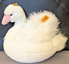 steiff 063954 - Susie Schwan 20cm Webpelz (schnee-) weiß KFS mEtikett NEU