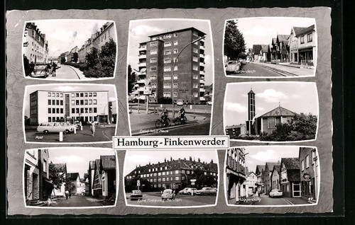 Hamburg finkenwerder - ak, hamburg-finkenwerder
