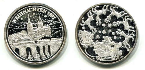 Silbermedaille 1991