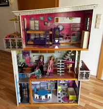 KidKraft Puppenhaus Puppenstube Holz Villa möbliert 3 Etagen inkl Möbel  /Puppen