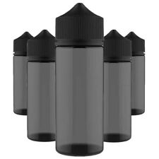 5x Chubby Gorilla Liquidflaschen leer schwarz mit Deckel 60ml 100ml 120ml