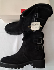 NEU! Högl Stiefeletten "Moto" schwarz Gr. 38,5 / 5,5 Gore-Tex Stil Biker