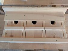 Nistkasten für Sperlinge, Spatzenhaus, Kolonienbrüterkasten, Vogelvilla Kiefer