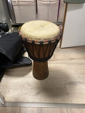 Kambala Djembe Trommel mit Tasche – Handgefertigt, Top-Zustand