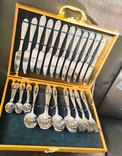 Tlg besteckset im koffer - besteckset,