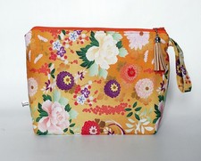 Projekttasche, Handarbeitstasche, Kulturtasche, selbst genäht,