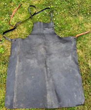 Lederschürze Schweißerschürze Arbeitsschürze Leder Schürze ALT !