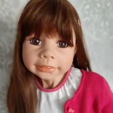 Künstlerpuppe " Tanja" Monika Levenig., Inkl. Zertifikat 