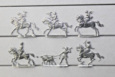 Zinnflachfigur: mittelalterliche Falkenjagd , 30mm -NEU