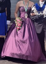 Schützenkleid / Maikleid / Abendkleid Lila Größe 38/