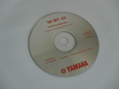 Yamaha mt03 2006 - 03,
