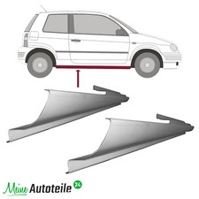 2x Schweller Reparaturblech für VW Lupo u. Seat Arosa 1998-2005 / Links + Rechts