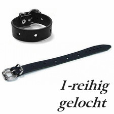 Lederriemen Armband gelocht