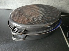 bräter mit deckel gusseisen Oval