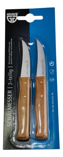 Schälmesser mit holzgriff 2 - mit, holzgriff,