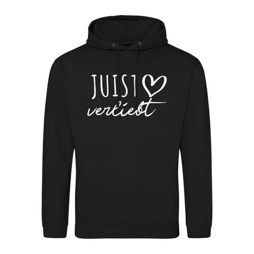 Unisex hoodie juist verliebt - hoodie,