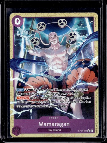 One piece mamaragan - piece,