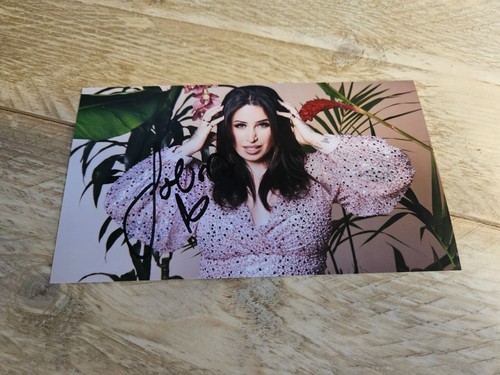 Jolina mennen signed foto - jolina,