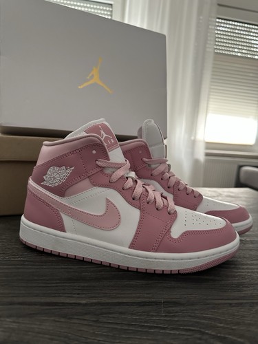 Air jordan mid unisex pink - air, 1