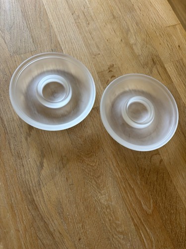 Eierbecher milchglas teller - eierbecher,