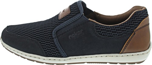Rieker herren slipper blau - herren,