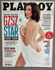 PLAYBOY JUNI 2014 GZSZ STAR ULRIKE FRANK KATRIN FLEMMING PLAYMATE VERENA STANGL