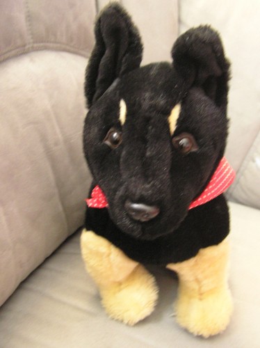 Plüschtier schäferhund bild - schäferhund,