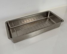 BLANCO Multifunktionsschale NEUWERTIG Edelstahl FÜR BLANCO ETAGON 39 x 19 x 6 cm