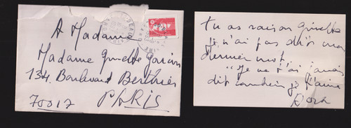 Dora puppe autogrammkarte - puppe,