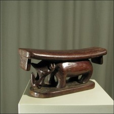 62896) Nackenstütze Holo Kongo Afrika AFRIKANISCHE KUNST