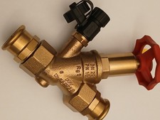 Kemper Weser Ventil Rotguss