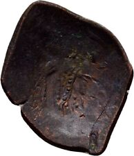 Byzanz Trachy Madonna Bronze 22 mm/ 2,2 g  Original Münze #HZ403