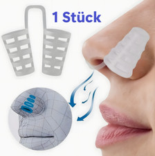 1 Stück Schnarchstopper Schnarchring Nasenclip Anti Schnarch Stopper XL/L/M/S