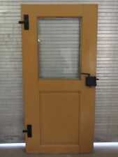 Alte Zimmertür Barock um 1800 / Lichtausschnitt DIN. links / H185 B88,5 S3 cm